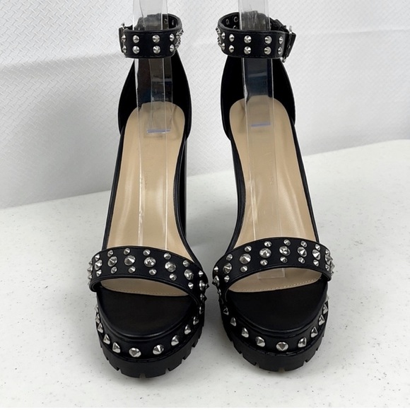 Wild Diva Spike Platform Sandals - Picture 3 of 8